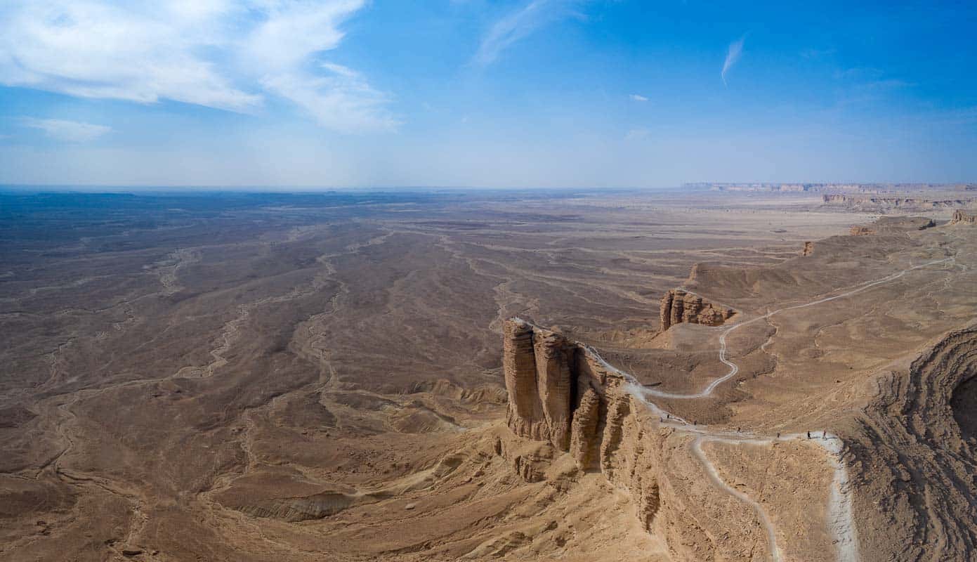 Edge of the world Saudi Arabia is Absolutely a Hidden gem for Tourism Attraction